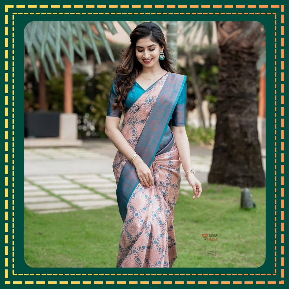 Lichi Silk Saree